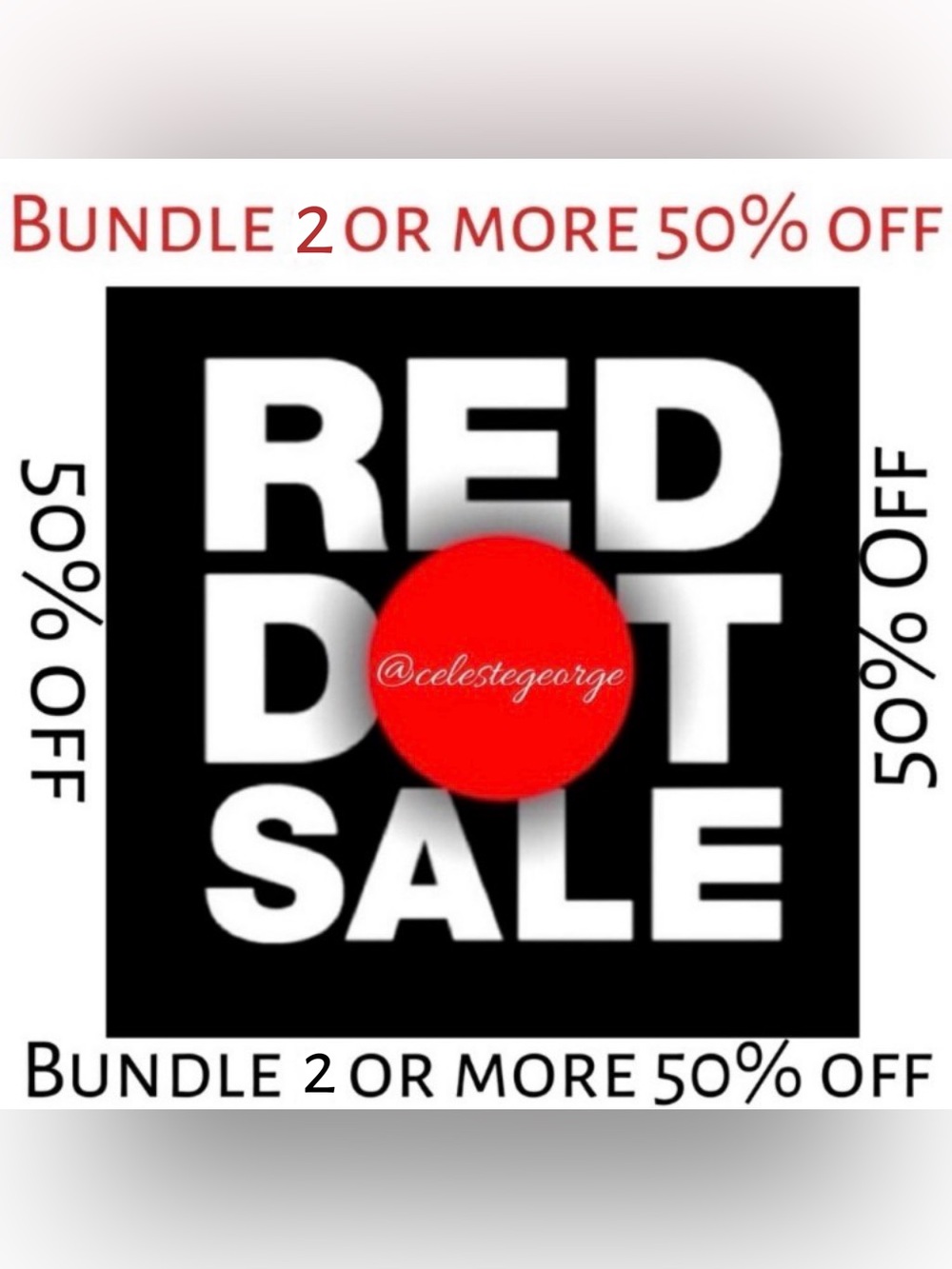 🔴 Red Dot Sale